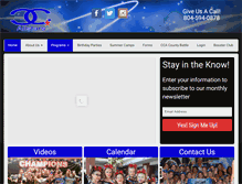 Tablet Screenshot of cheerchallengeva.com